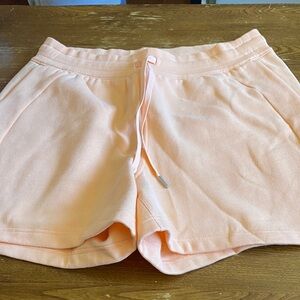 lululemon athletica Light Peach Athletic Shorts
